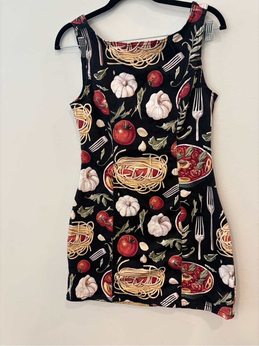 Lisa says gah style fashion nova spaghetti novelty print dress large new - Picture 3 of 7